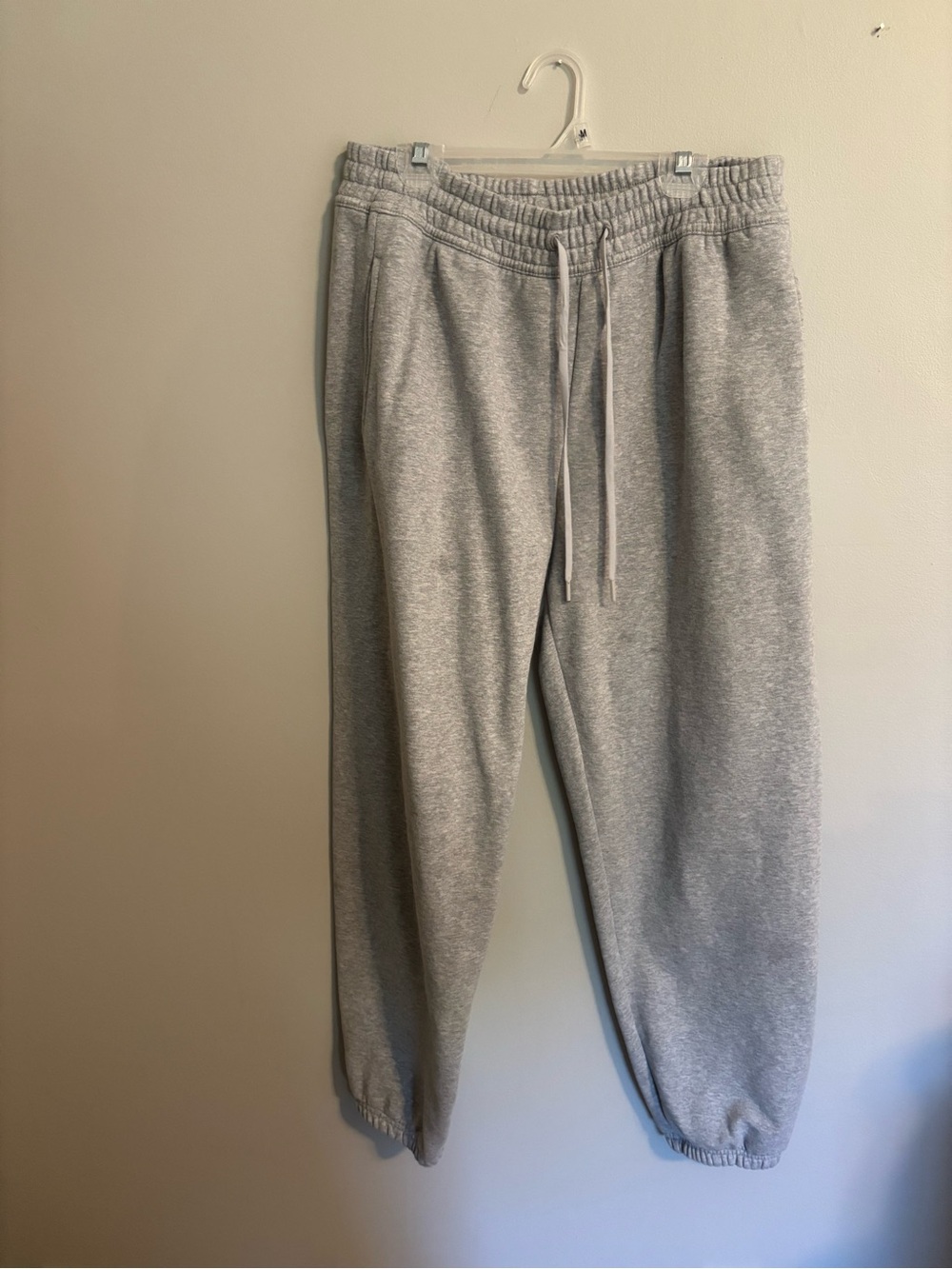 Athleta Light Gray Women's Jogger Sweatpants